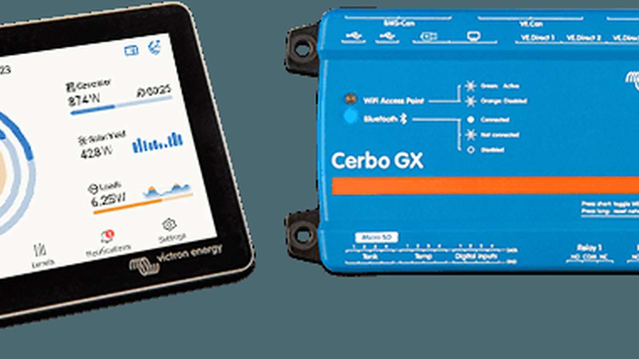 Checklist telemetry Victron GX boat 8