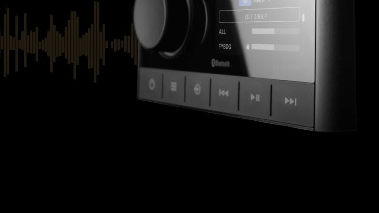 Taratura DSP audio Garmin Fusion 1