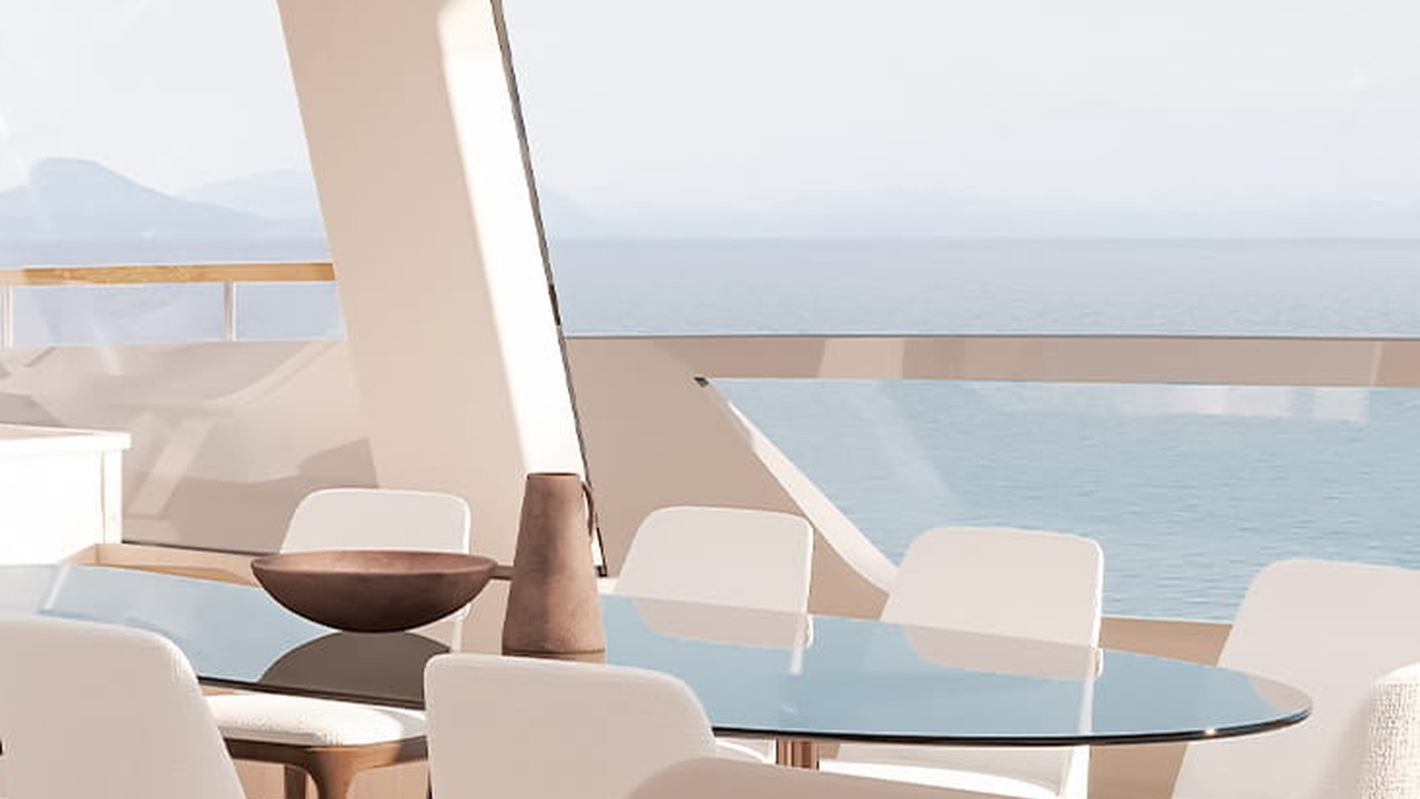 Area pranzo del Fountaine Pajot FPY 120S