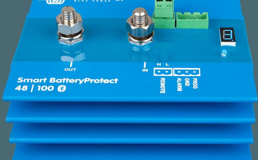 Diagnosi Victron Smart BatteryProtect in barca 1