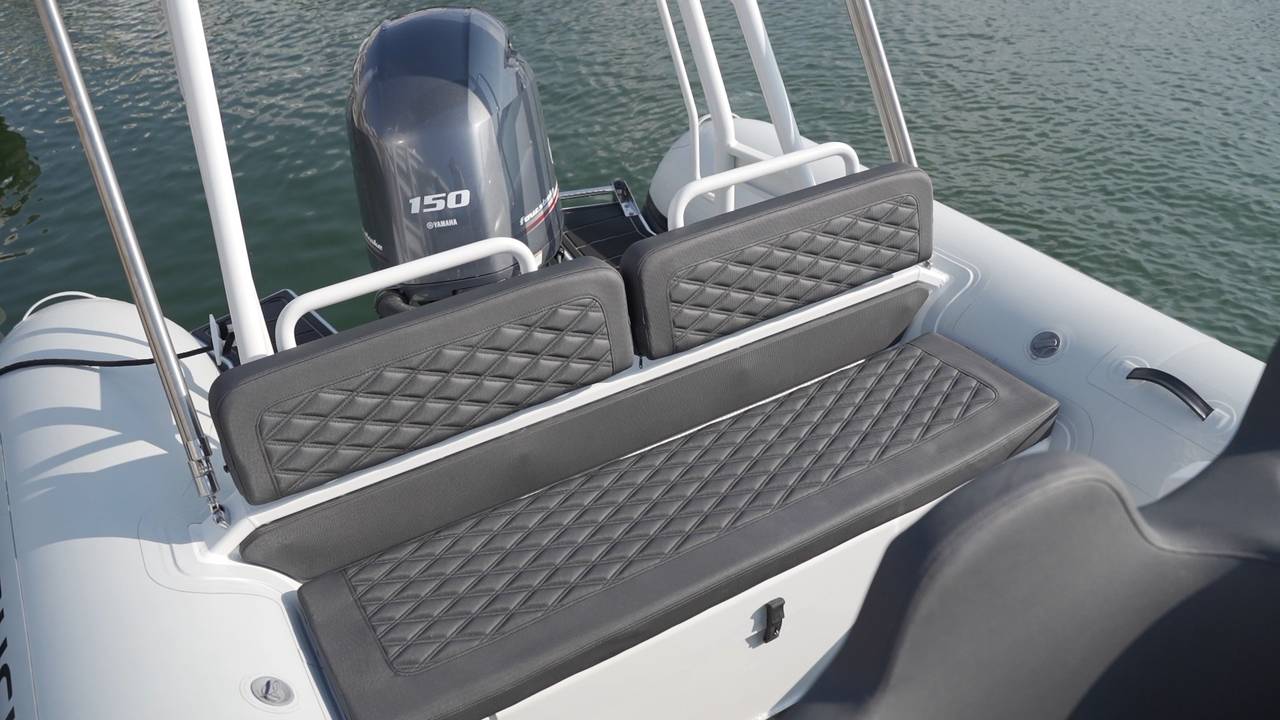 Rücksitz des Highfield Sport 660