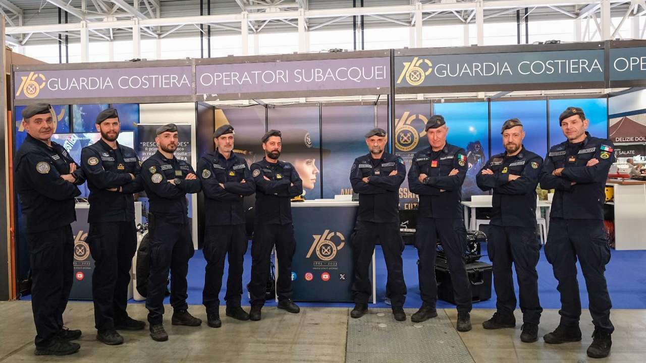 Operatori subacquei della Guardia Costiera