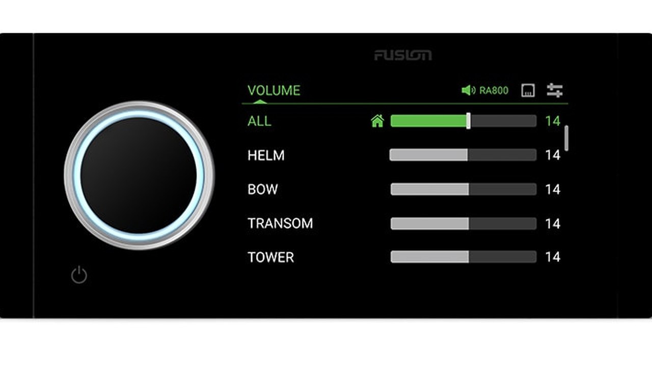 Microfono audio nautico Fusion 8