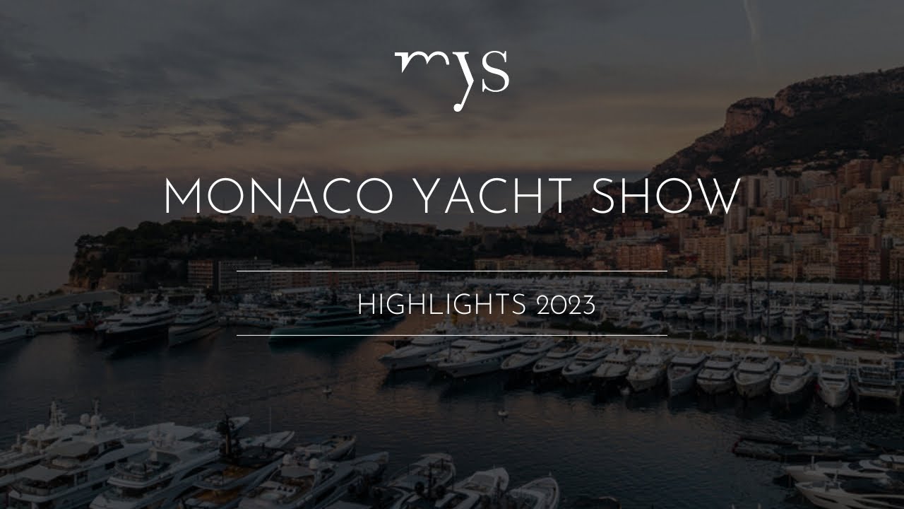 Veduta ufficiale del porto del Monaco Yacht Show