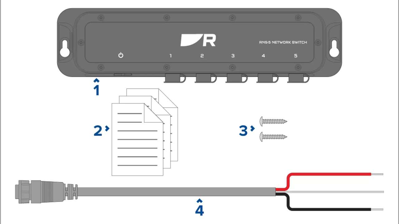 Controllo porte PoE RNS 8 4