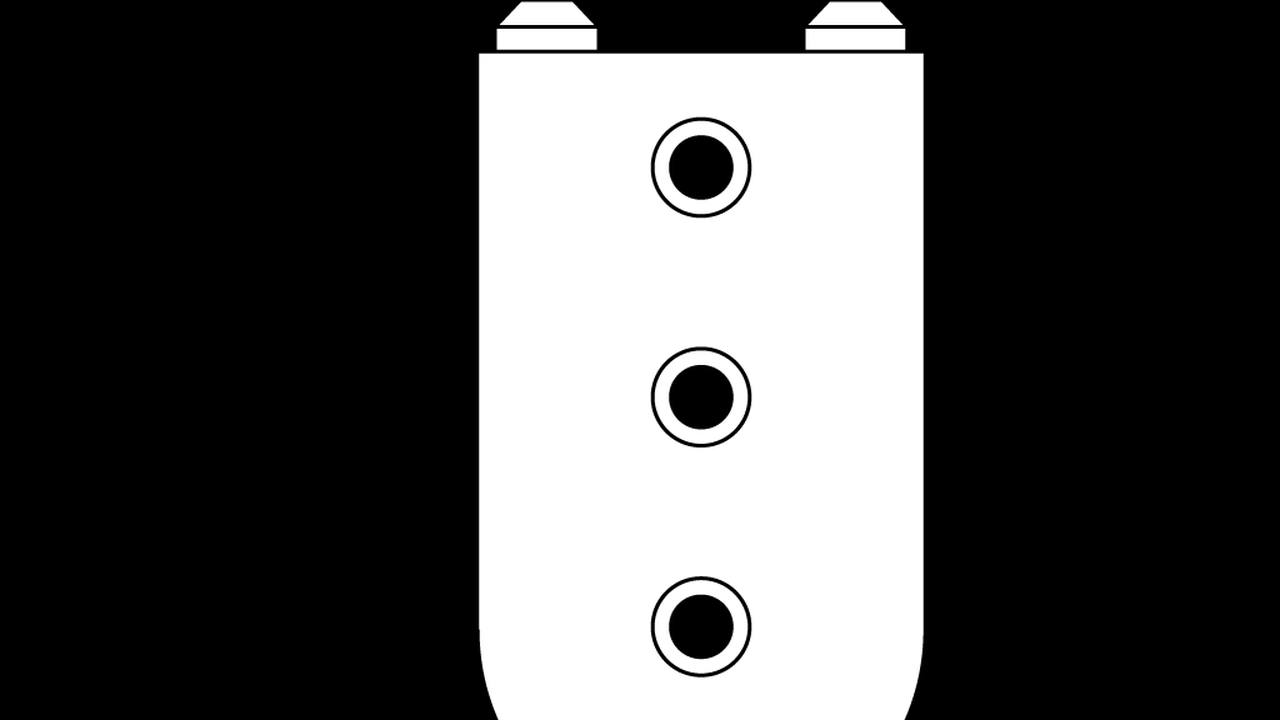 Disegno finecorsa Ronstan Series 14
