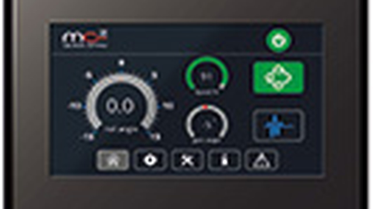 Fünf Zoll schnelles MC2-Display für Stabilisatoren