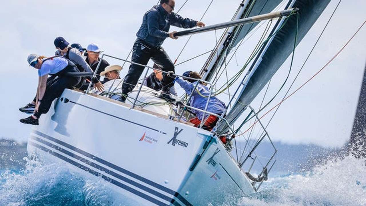 Terminale Ronstan per tangone spinnaker in uso